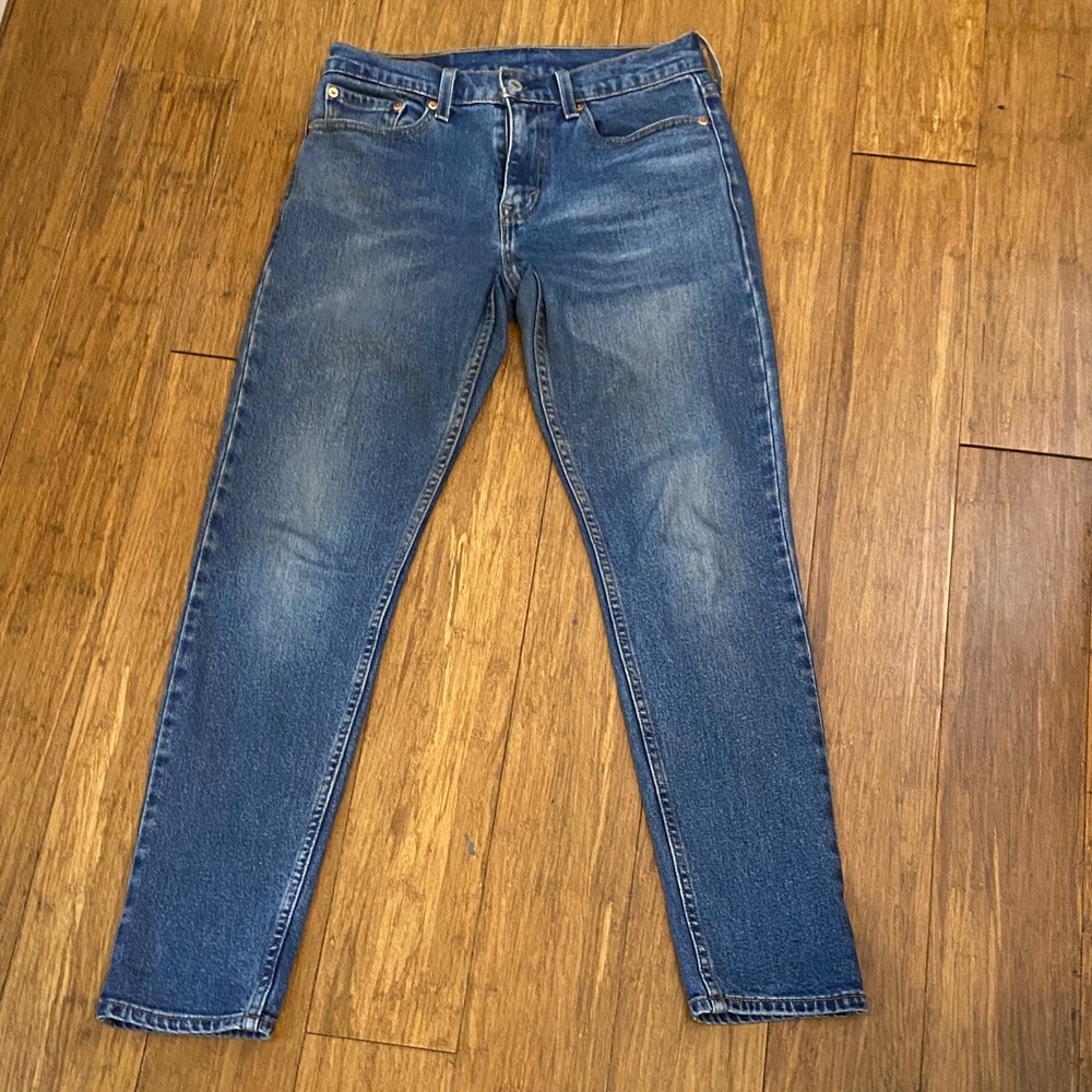 Levi Strauss and Co. 512 , 28 x 30 Classic Blue Denim Jeans
